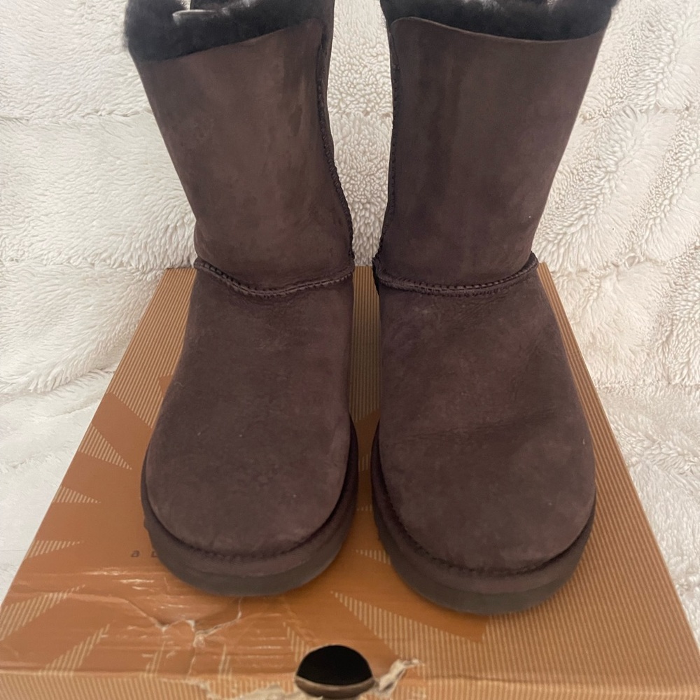 UGG Dark Brown Winter Boots